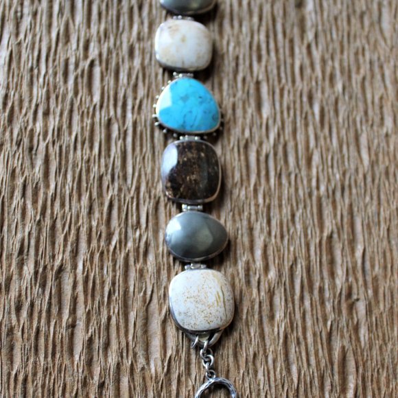 Silpada Multistone & Sterling Bracelet, B1934 - Picture 4 of 4